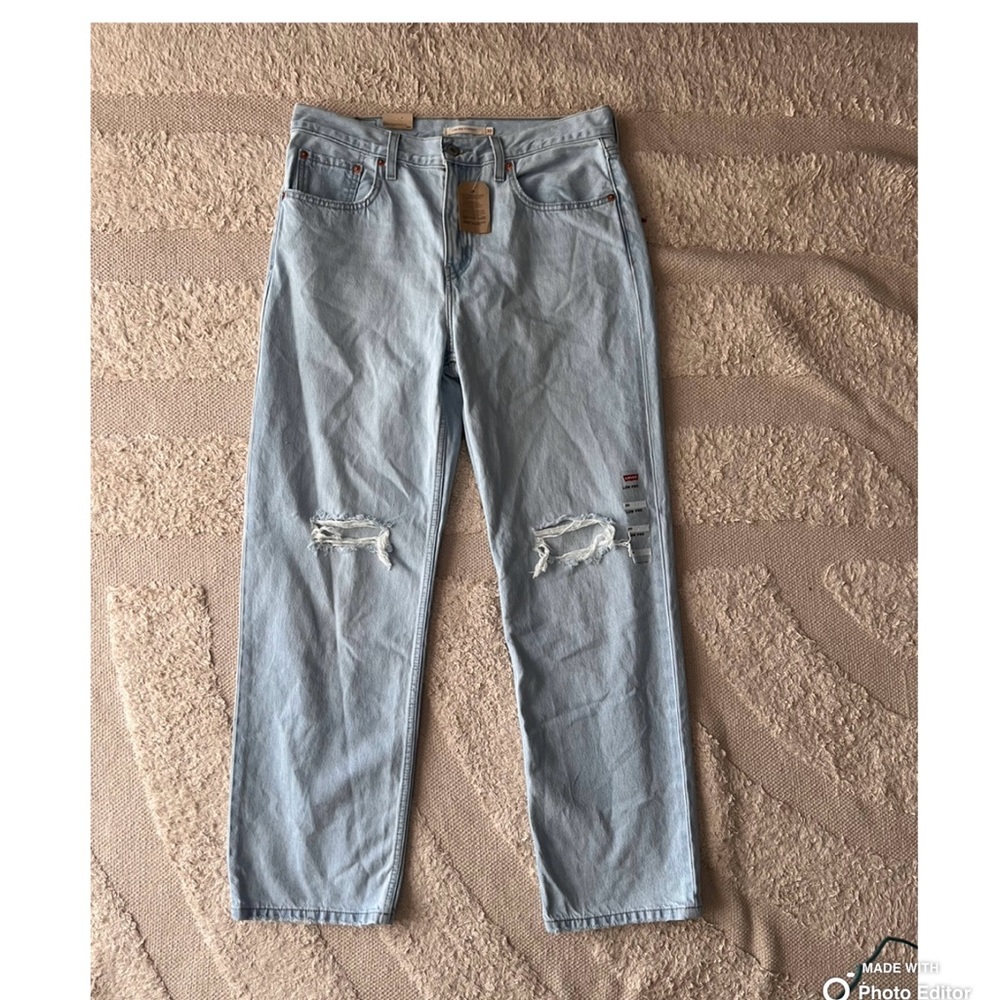 NWT Low pro Levi light wash denim jeans size 30 regular size 10/11
